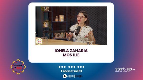 Podcast Fabricat în RO | Ionela Zaharia, Moș Ilie: cum dezvolți un brand de produse naturale românești