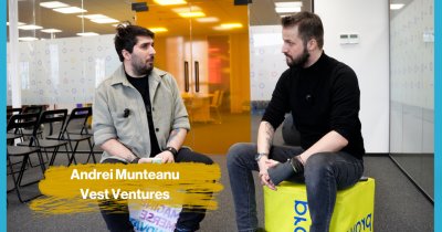 Andrei Munteanu, Vest Ventures: "Până acum am avut bani de alune. Vom finanța startup-urile din accelerator cu 100.000 de euro"
