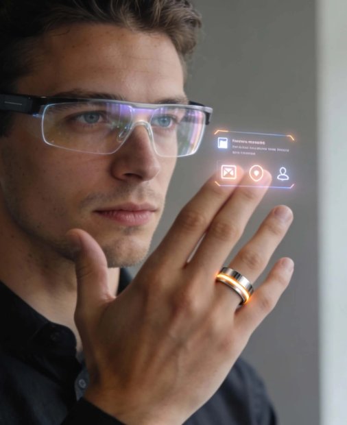 Oura lucrează la ochelari AR controlați prin inelul inteligent