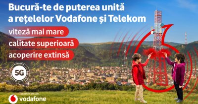 „Pentru un viitor mai bun. Împreună”: campania care unește rețelele Vodafone și Telekom