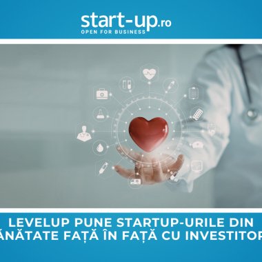 Înscrieri deschise la LevelUP, acceleratorul care pune startup-urile din sănătate față în față cu investitorii
