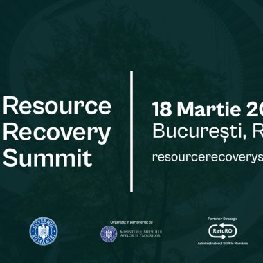 Resource Recovery Summit 2026 | România, punct de întâlnire pentru decidenți europeni în economia circulară