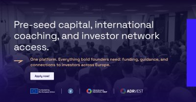 Aplică la acceleratorul Vest Ventures cu startup-ul tău