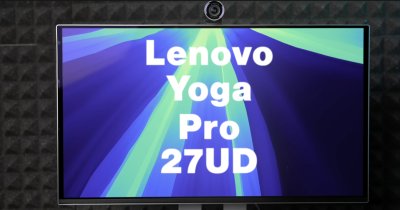 REVIEW Lenovo Yoga Pro 27 - Monitorul care te face să uiți  de Apple Studio Display