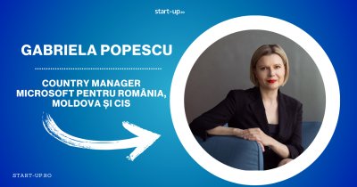 Gabriela Popescu, parte din echipa Microsoft din 2017, preia conducerea companiei în România, Moldova și regiunea CIS