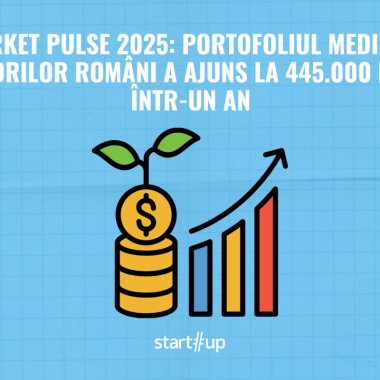 Studiu Market Pulse 2025: Portofoliul mediu al investitorilor români a ajuns la 445.000 lei, +19% într-un an