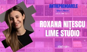 Antreprenoarele She’s Next | Roxana Nițescu, Lime Studio: ”Frumosul nu e suficient în business”