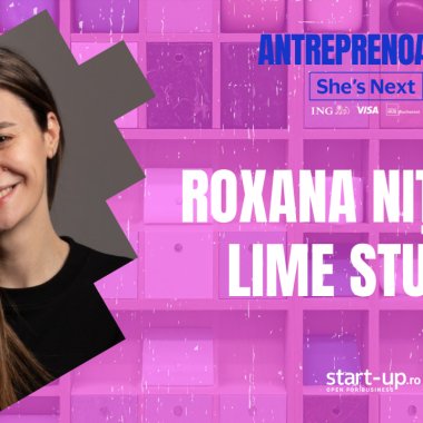 Antreprenoarele She’s Next | Roxana Nițescu, Lime Studio: ”Frumosul nu e suficient în business”