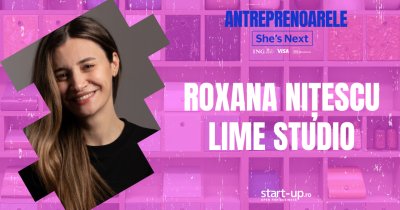 Antreprenoarele She’s Next | Roxana Nițescu, Lime Studio: ”Frumosul nu e suficient în business”