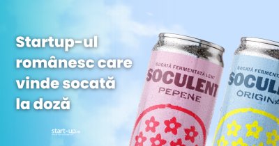 Startup-ul românesc care vinde socată la doză