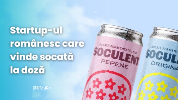 Startup-ul românesc care vinde socată la doză