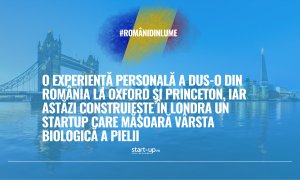 A studiat la Oxford și Princeton, iar astăzi construiește în Londra un startup biotech care măsoară vârsta biologică a pielii | Români din lume