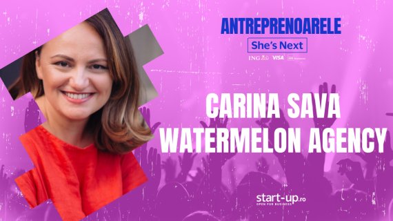 Antreprenoarele She’s Next | Carina Sava: ”frica nu pleacă niciodată. Noi, antreprenorii, trebuie să ne împrietenim cu ea.”