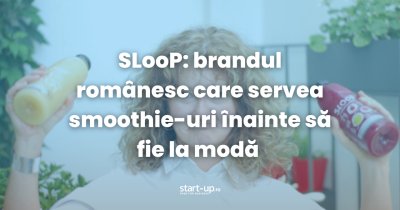 SLooP: brandul românesc care servea smoothie-uri înainte să fie la modă