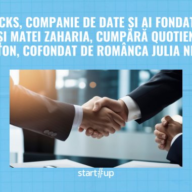 Quotient AI din Boston, cofondat de românca Iulia Neagu, cumpărat de Databricks, companie de date și AI fondată de Ion Stoica și Matei Zaharia