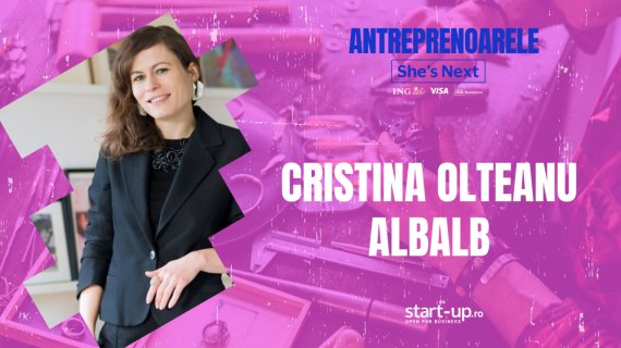 Antreprenoarele She’s Next | Cristina Olteanu: ”simt că mă pregătesc pentru o nouă etapă în antreprenoriat”