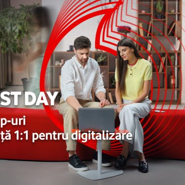 Vodafone Business și Stup dedică antreprenorilor o zi pentru transformare digitală: V-Boost Day