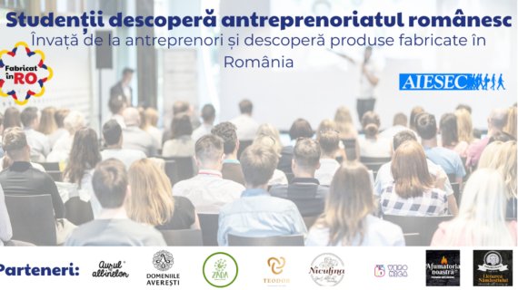 Inițiativa <span class="title-highlight">Fabricat în RO</span> pentru ca studenții să descopere antreprenoriatul românesc