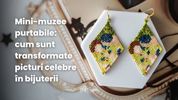 Cel mai mic muzeu din lume poate fi la urechea ta: cum sunt transformate picturi celebre în bijuterii