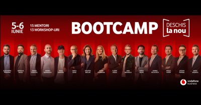 Înscrieri gratuite la bootcamp-ul Vodafone Business: 300 de locuri disponibile