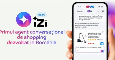 eMAG lansează iZi, asistentul AI de cumpărături care te ajută să alegi produsul ideal