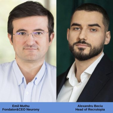Recrutopia, noul brand lansat de compania de software Neurony, vrea să scurteze recrutarea de la luni la câteva zile folosind AI