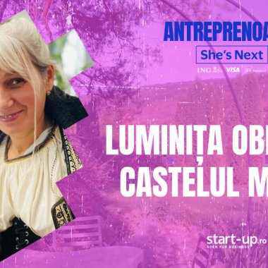 Antreprenoarele She’s Next | Luminița Obrejan: ”nu este suficient să speri că oamenii vor ajunge la tine”