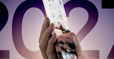 Apple pregătește un iPhone aniversar pentru 2027 cu ecran curbat pe toate laturile