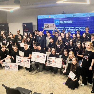 1.700 de liceeni și studenți au participat la competiția de cybersecurity UNbreakable România. Cine sunt câștigătorii ediției 2026