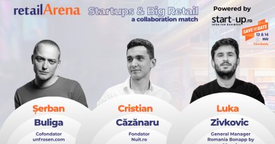 Panel start-up.ro la evenimentul retailArena: ce aduc startup-urile la masa marilor jucători