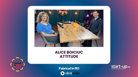 Podcast Fabricat în RO | Alice Boiciuc – Attitude | De la conducerea unei edituri mari la antreprenoriat în fitness