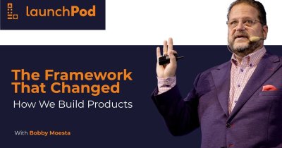 LaunchPod | Bob Moesta | „Majoritatea produselor sunt inutile pentru că <span class="title-highlight">ignoră problema</span>”