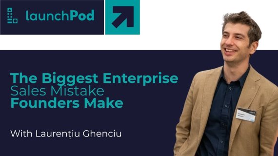 <span class="title-highlight">LaunchPod </span>| Laurentiu Ghenciu | "Rolul tău ca vânzător este să creezi awareness"