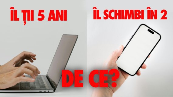 Nimeni nu-și schimbă laptopul anual. De ce facem asta cu telefonul?