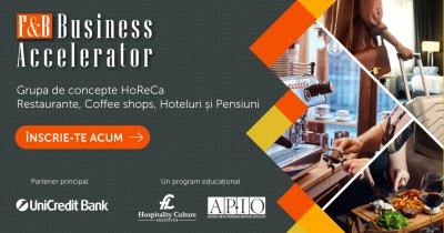 F&B Business Accelerator: programul care ajută business-urile HoReCa să-și crească profitabilitatea