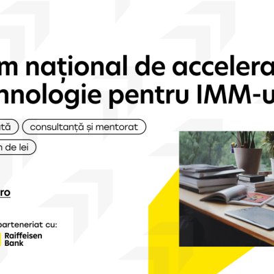 1 milion de lei prin programul Business Forward pentru IMM-uri care vor să implementeze AI în business