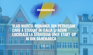 Vlad Marcu, românul din Petroșani care a studiat în Italia și acum lucrează la strategia unui start-up AI din Danemarca | Români din lume