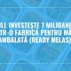 City Grill investește 7 milioane de euro într-o fabrică pentru mâncare gătită ambalată (ready melas)