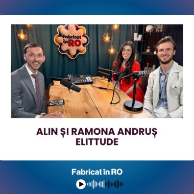 Podcast Fabricat în RO | Alin și Ramona Andruș, ELITTUDE |  Cum construiești un brand românesc de modă de la zero
