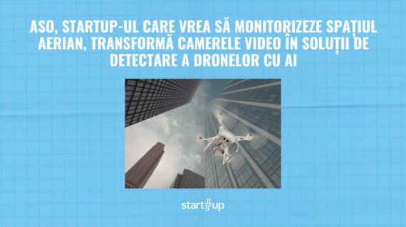 Startup-ul care păzește cerul de drone inamice cu ajutorul camerelor video obișnuite