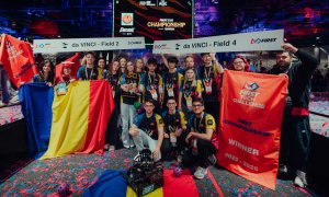 Finală românească la Houston: patru echipe din România au ocupat primele locuri la Campionatul Mondial de Robotică FTC 2026
