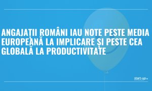 Angajații români iau note peste media europeană la implicare și peste cea globală la productivitate