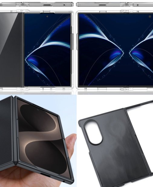 Imagini cu huse Galaxy Z Fold 8 Wide oferă indicii despre noul design Samsung