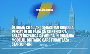 În 2016, a plecat în UK fără să știe engleză. Astăzi încearcă să aducă în România modelul britanic care finanțează startup-uri | Români din lume