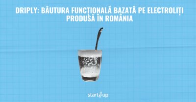 Driply: băutura funcțională bazată pe electroliți produsă în România