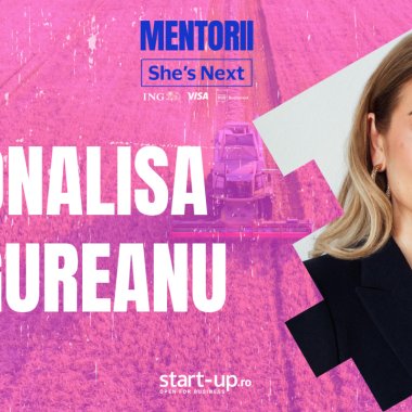 Mentorii She’s Next | Monalisa Ungureanu: ”cele mai simple întrebări sunt cele care te obligă să găsești cele mai importante răspunsuri”