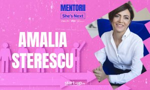 Mentorii She’s Next | Amalia Sterescu: ”multe antreprenoare funcționează ani întregi în mod de supraviețuire și uită să construiască și pentru ele”