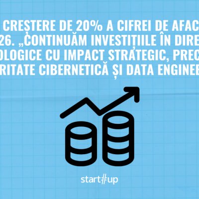 AROBS crește cu 20% în T1 și țintește venituri de 552 mil. lei în 2026 prin AI și expansiunea din SUA