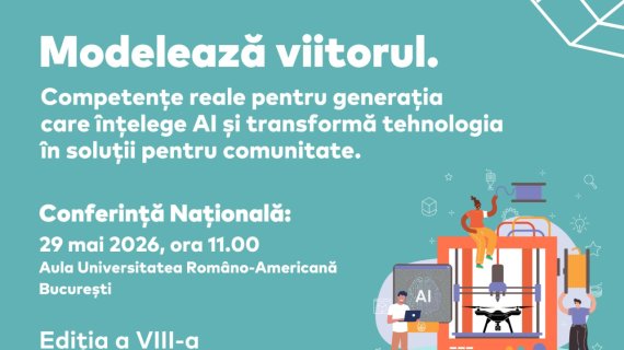 10 proiecte dezvoltate de elevi cu AI, robotică și imprimare 3D intră în finala 3DUTECH 2026