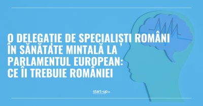 O delegație de specialiști români în sănătate mintală la Parlamentul European: ce îi trebuie României
